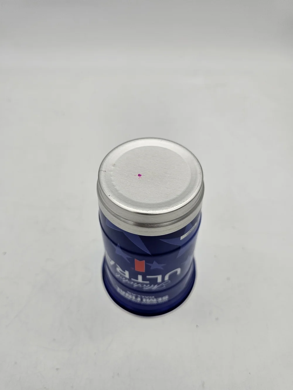 Michelob blue aluminum
